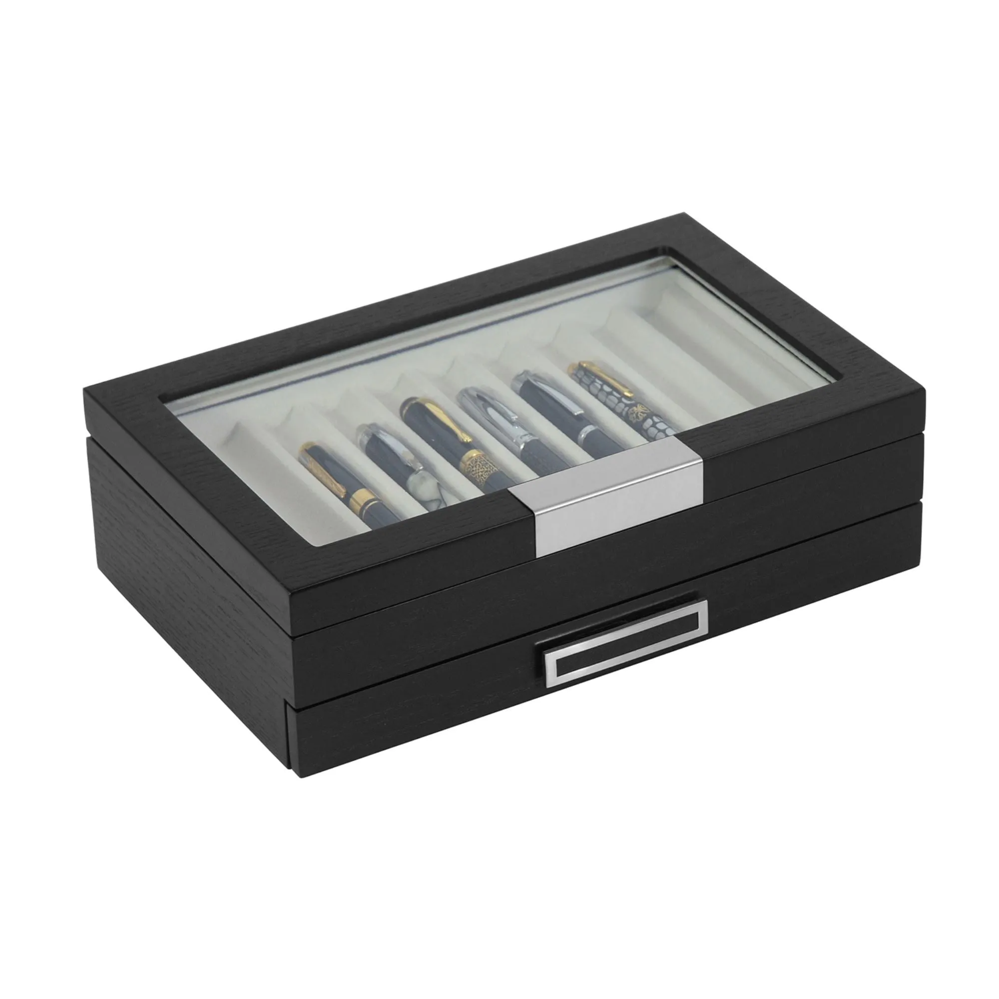 20 Slots Wooden Pen Box