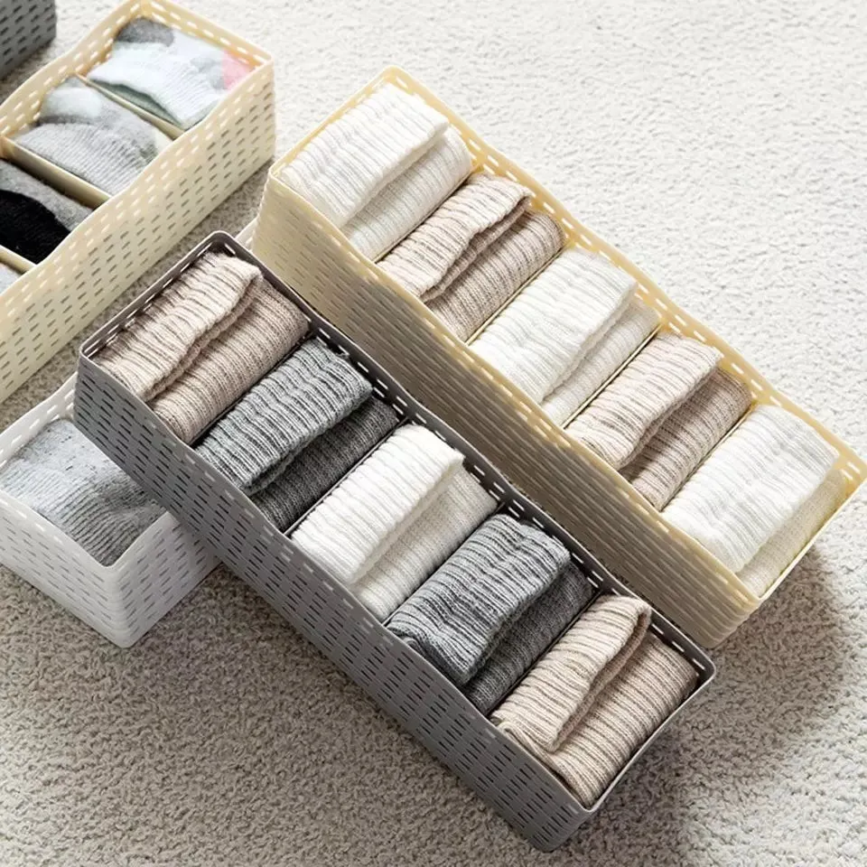 5X GRIDS SOCKS STORAGE ORGANIZER