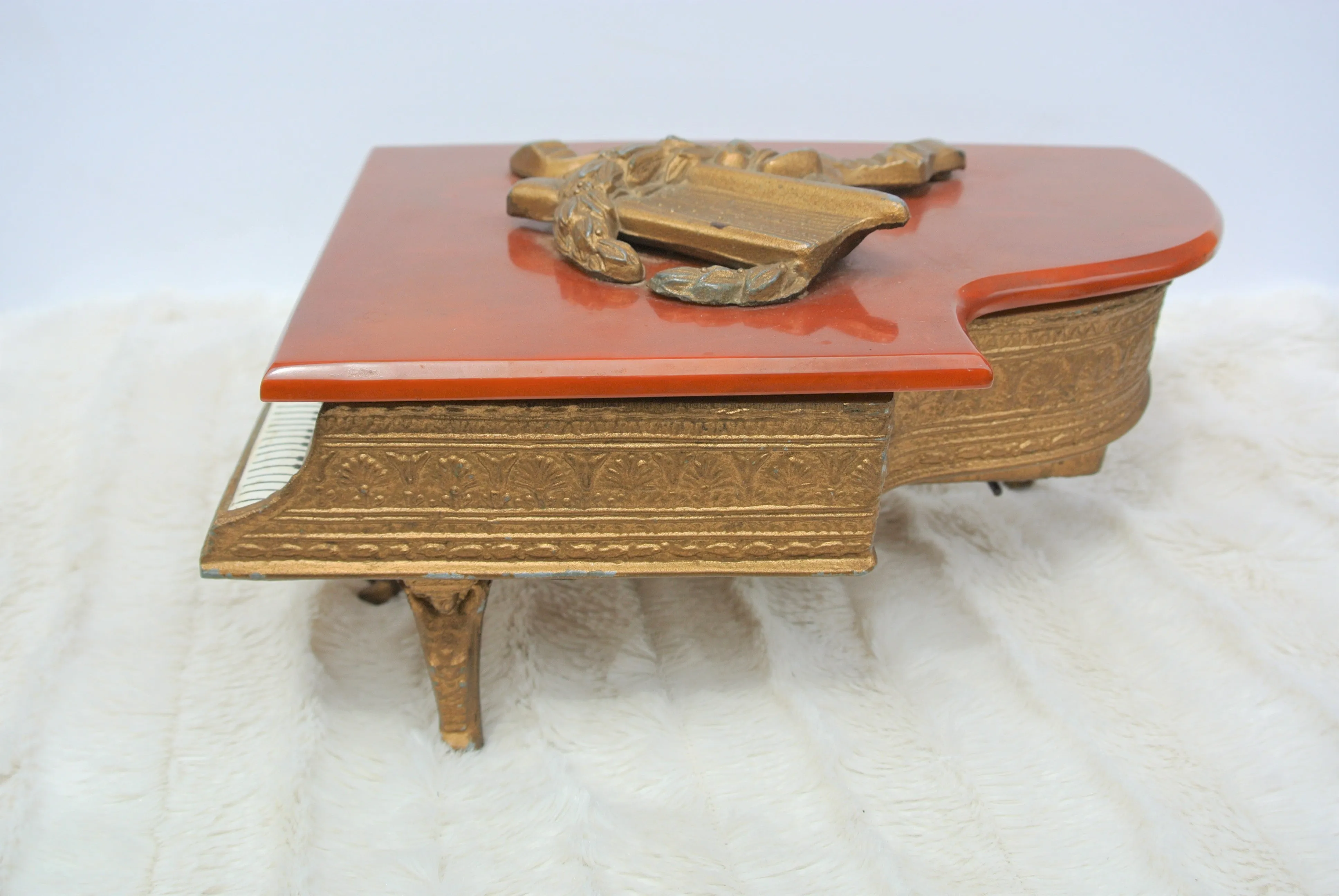 Antique Piano Music Box