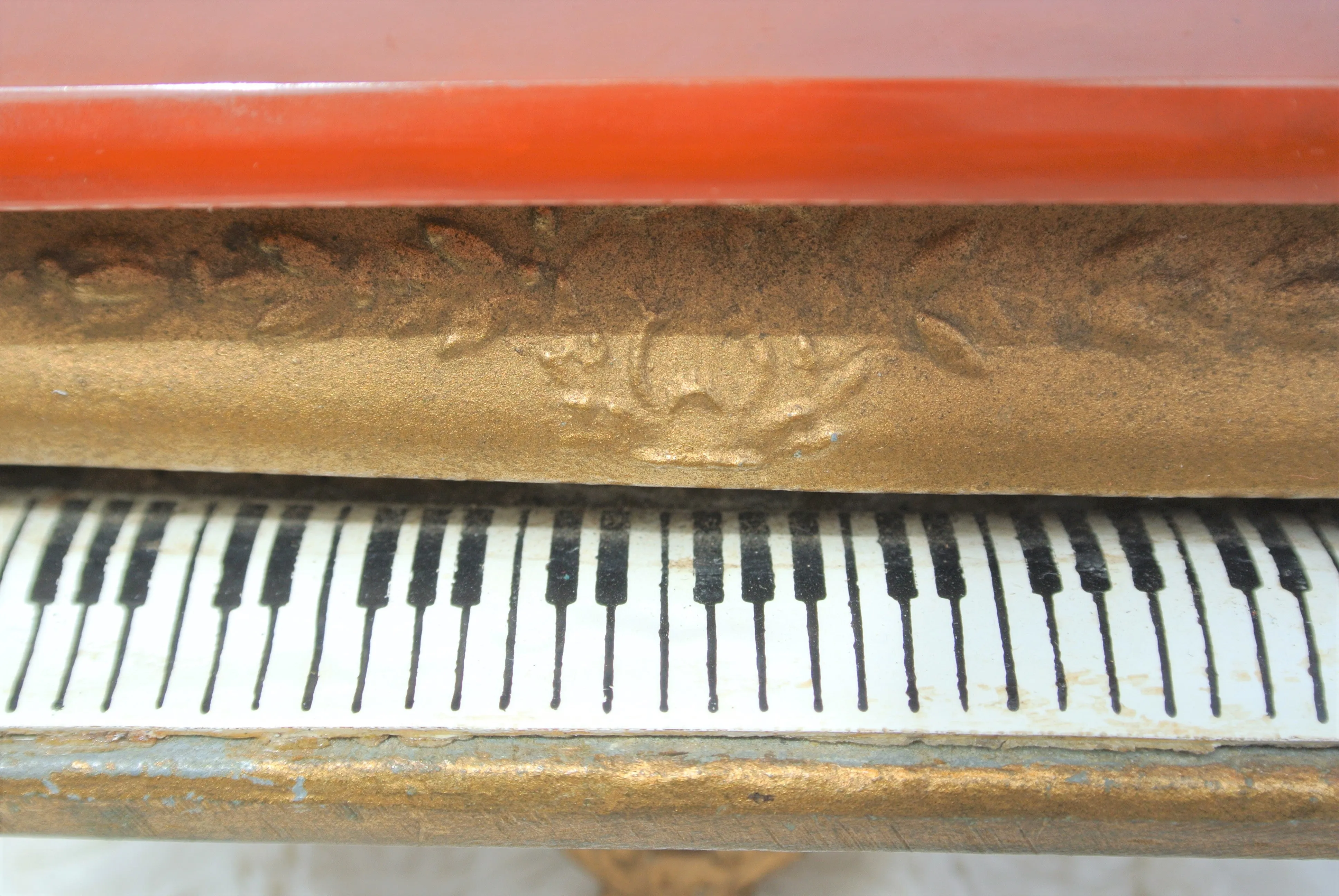 Antique Piano Music Box