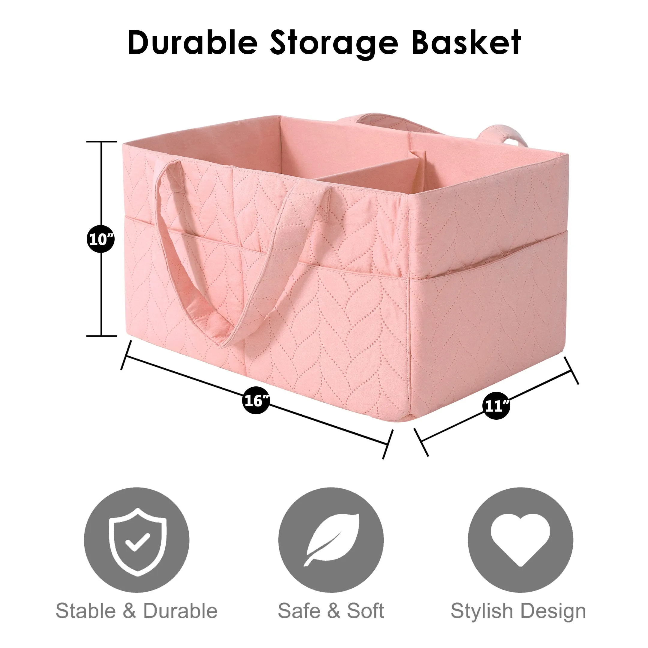 Baby Caddy Organizer Pink