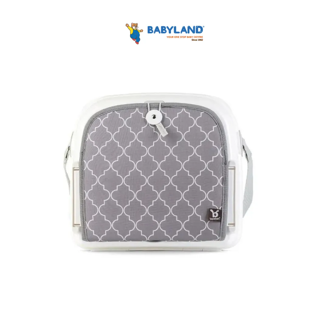 Benbat Yummigo Portable Booster Seat - Grey (Stone Arbor) (9-36m)