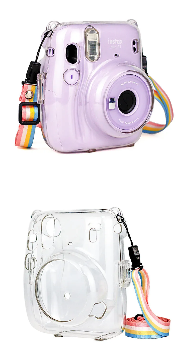 Camera Case PC Crystal Case for Fujifilm Instax Mini11