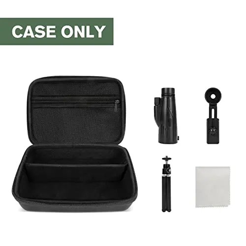 (CASE ONLY) Hard Travel Case for Hiking Hunting Spotting Telescope Gear | ProCase