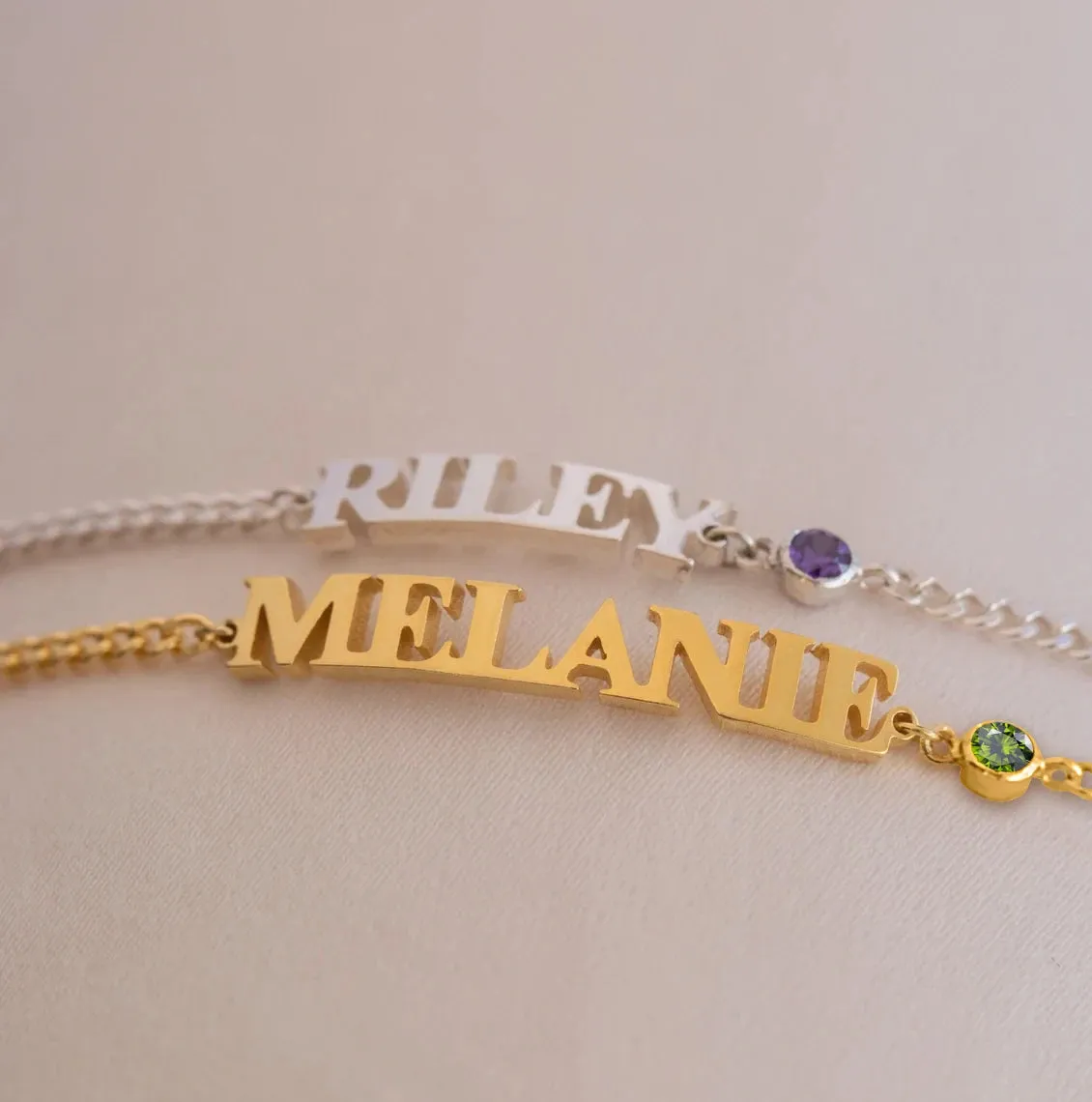 Celestial Personalized Charms Bracelet