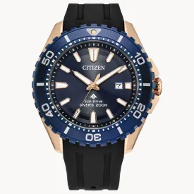 Citizen Eco Drive Promaster Dive Black Strap Watch BN0196-01L