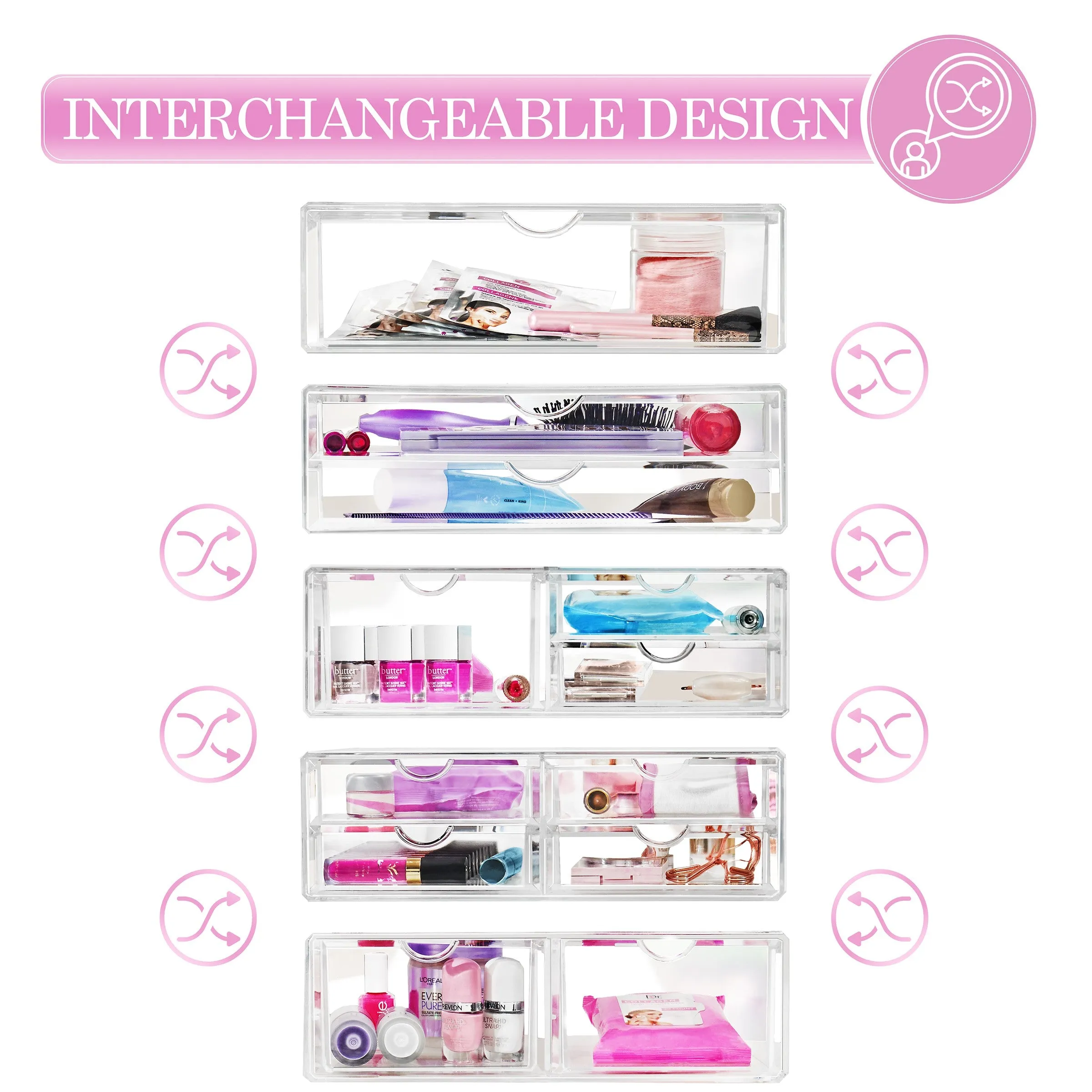 Cosmetic Organizer (4 Drawer)