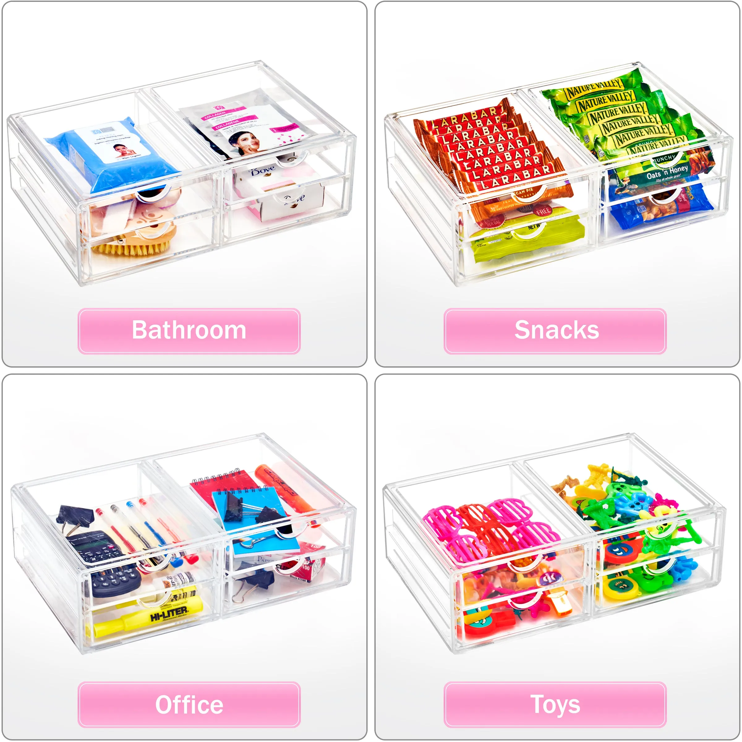 Cosmetic Organizer (4 Drawer)