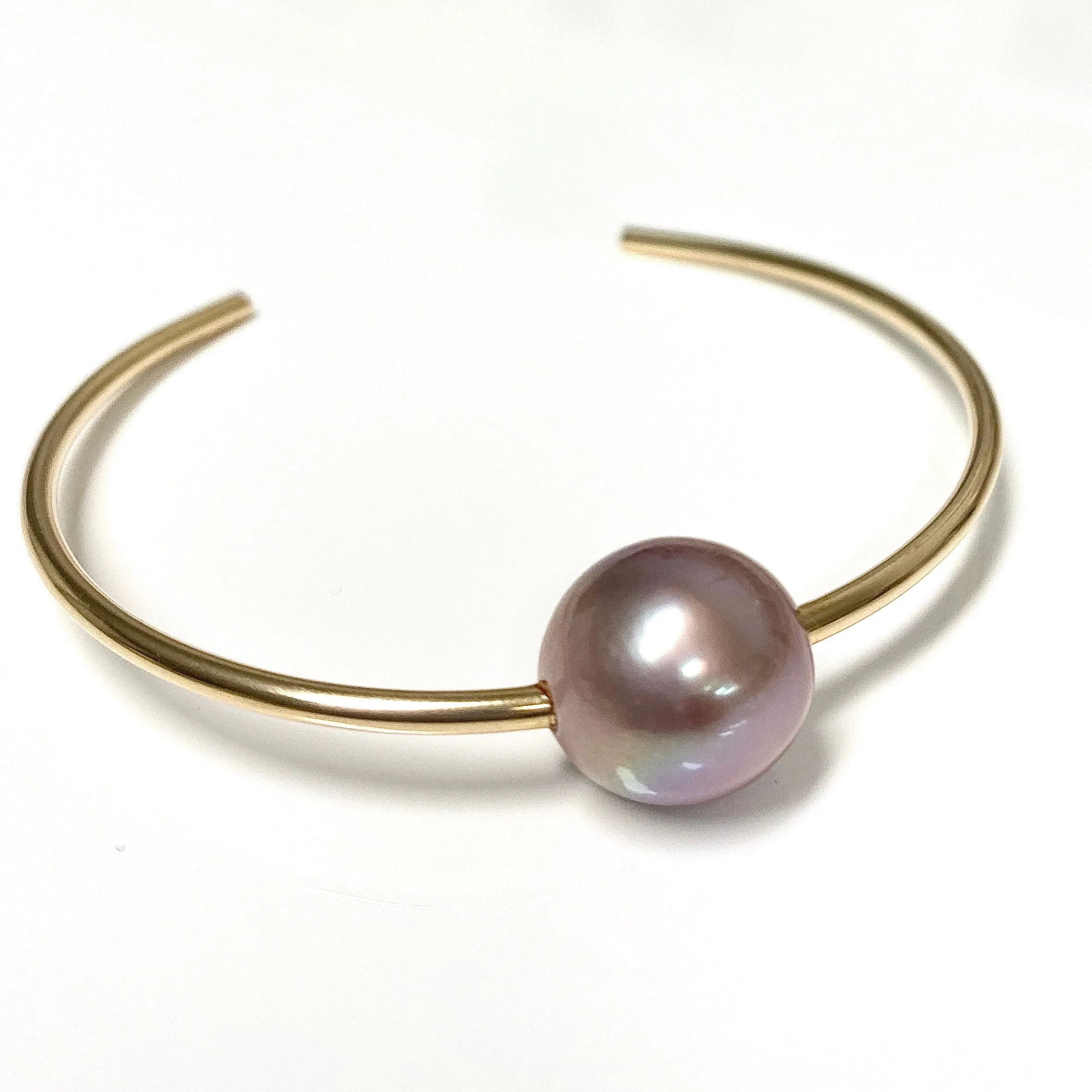 Cuff COCO - Pink Edison pearl (B445)