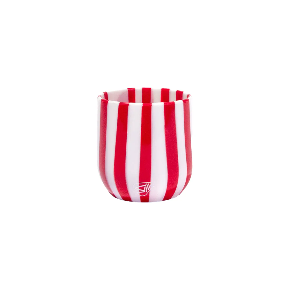 Customized Silipint Silicone 12 oz Candy Cane Collection Wine Tumbler