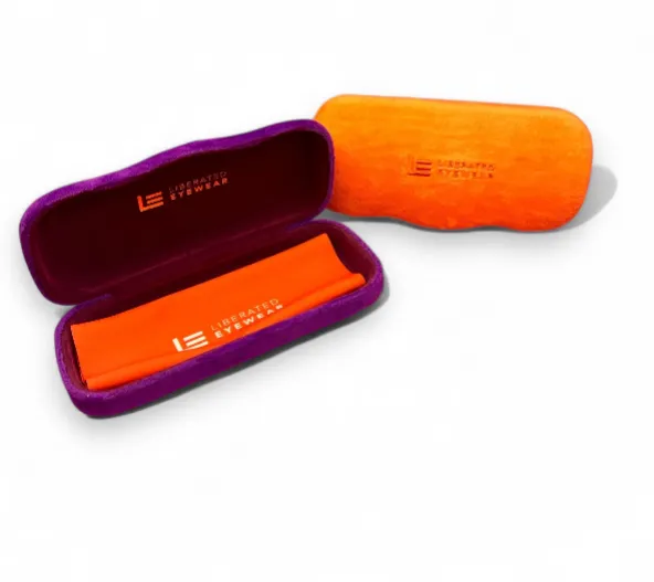 Deluxe Travel Suede Eyewear Case