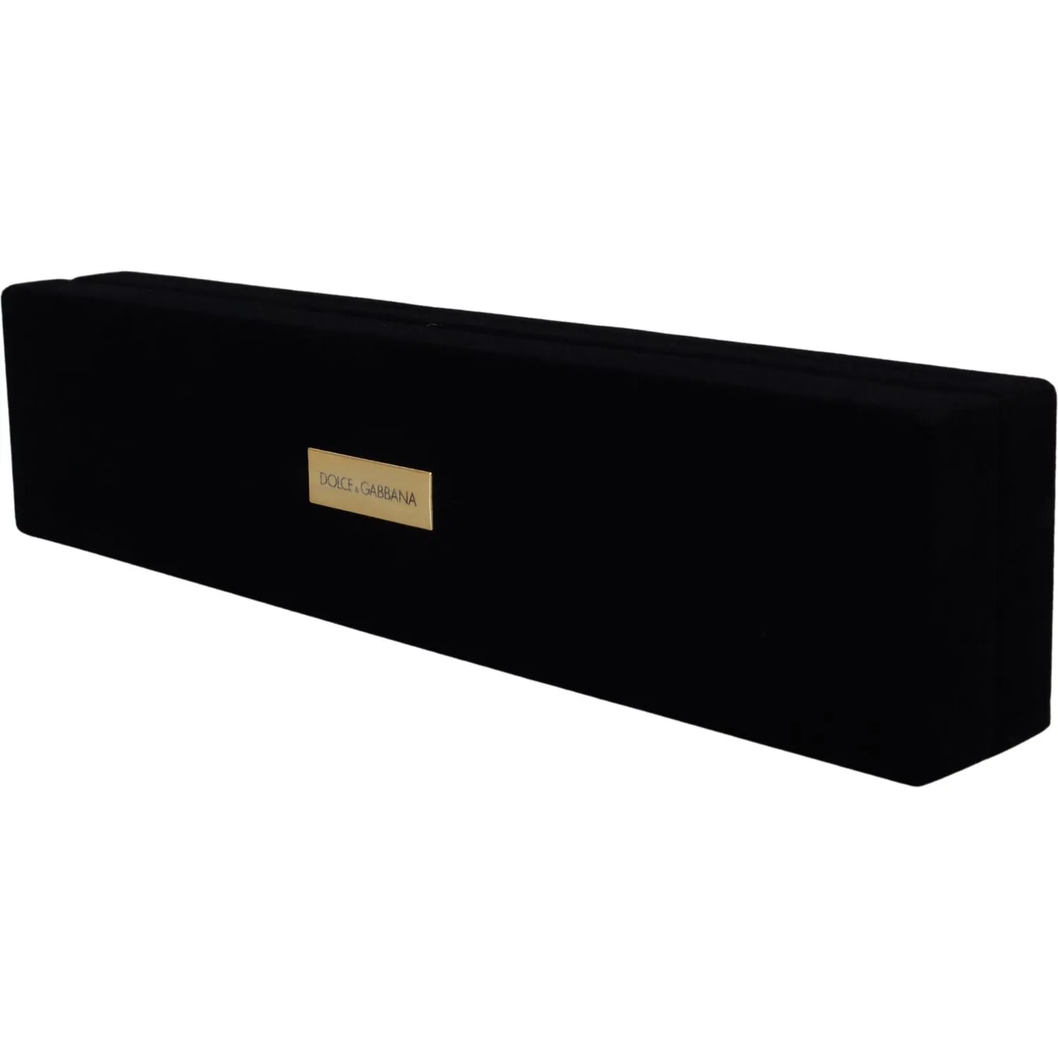 Dolce & Gabbana Elegant Velvet Jewelry Storage Box