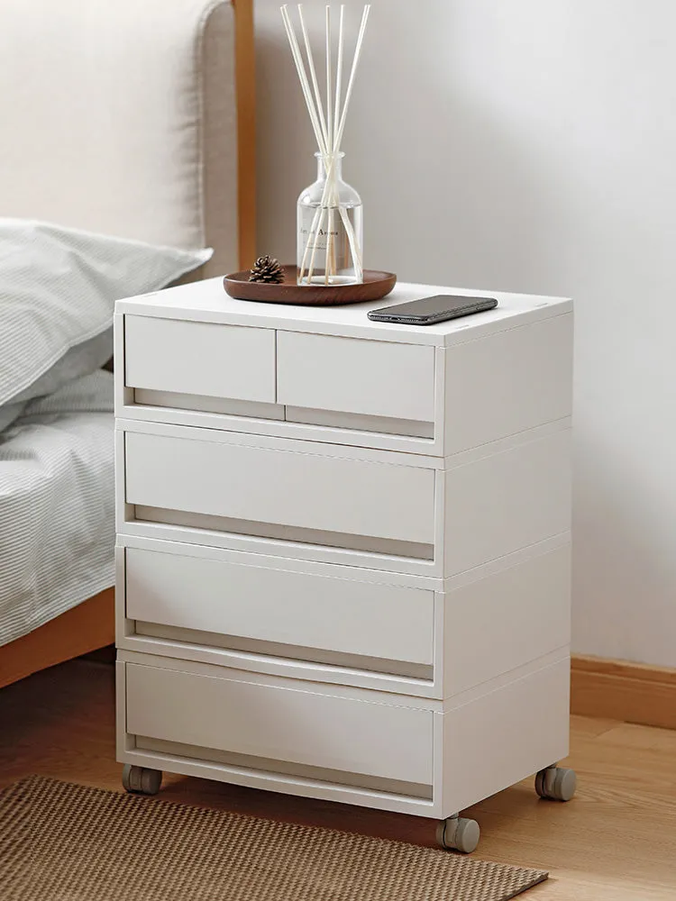 Drawer Type Desktop Double Compartment Storage Box