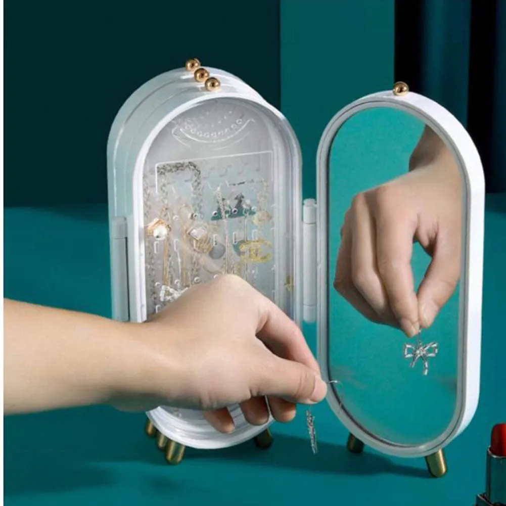 Elegant Foldable Jewelry Organizer Stand