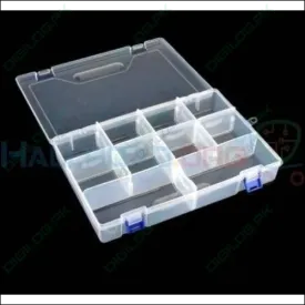 F300 Organizer Box Storage Box 10 Section Makeup Organizer Container Box