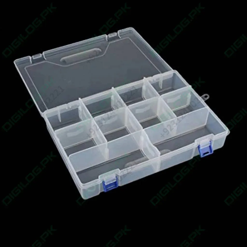 F300 Organizer Box Storage Box 10 Section Makeup Organizer Container Box