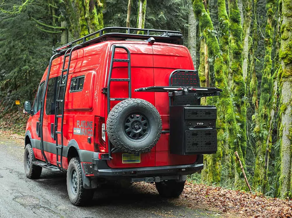 Flatline Van Co Van Rear Storage Box