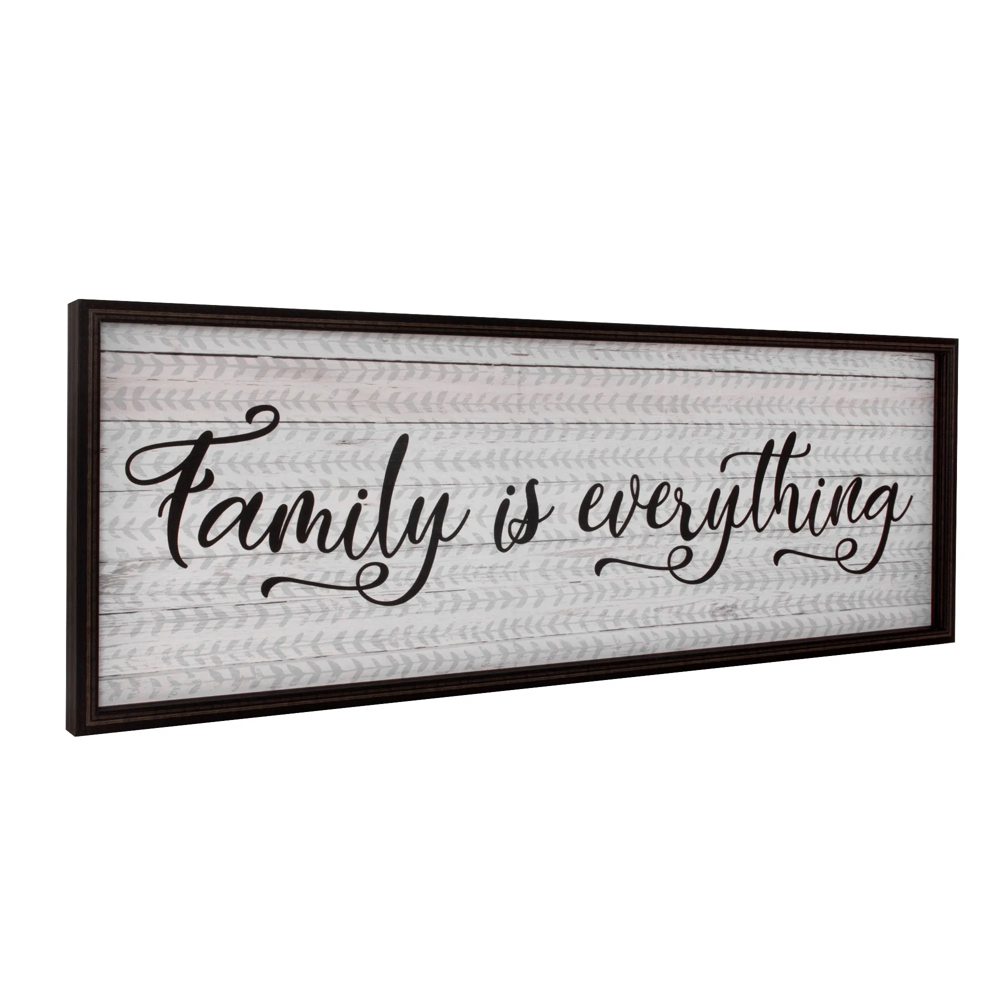 Framed "Family is Everything" Kitchen Decor Print