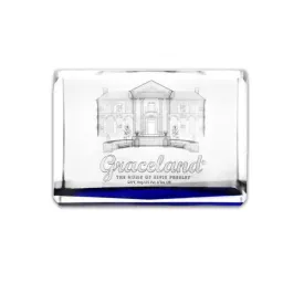 Graceland Crystal Paperweight