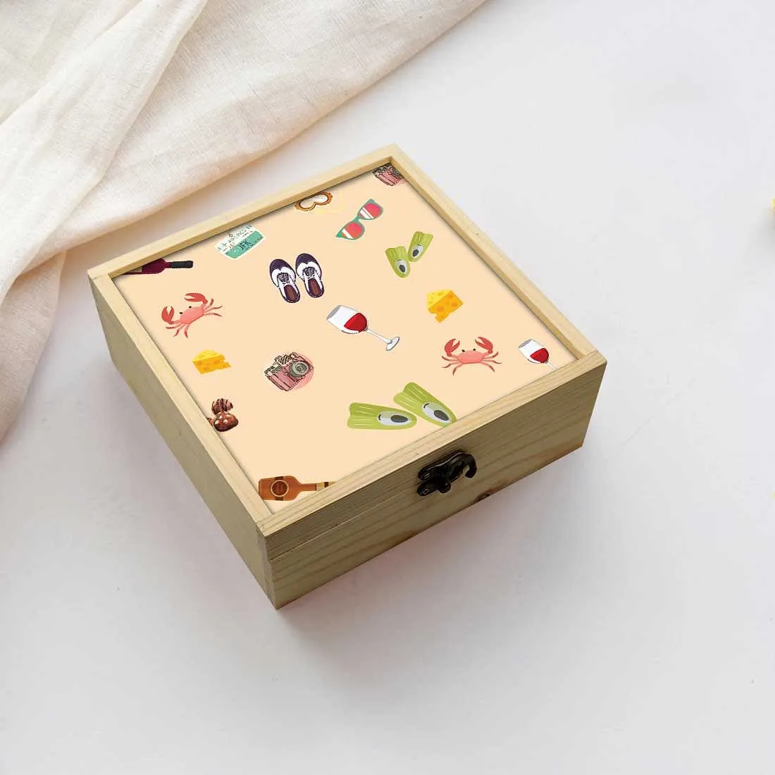 Jewellery Box Makepup Organizer -  Beach