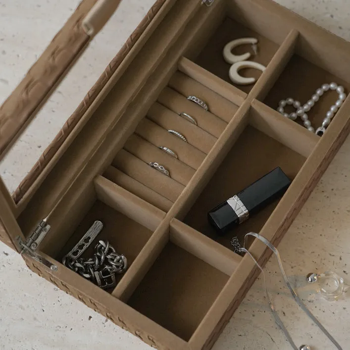 Leather Jewelry Organizer