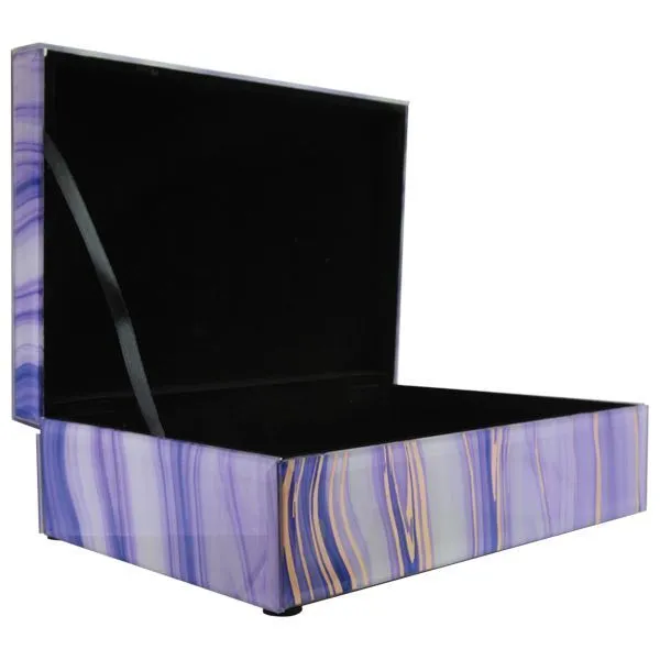 MAYA KEEPSAKE BOX - PURPLE