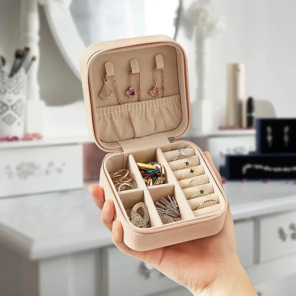 Mini Portable Cute Jewelry Organizer Box