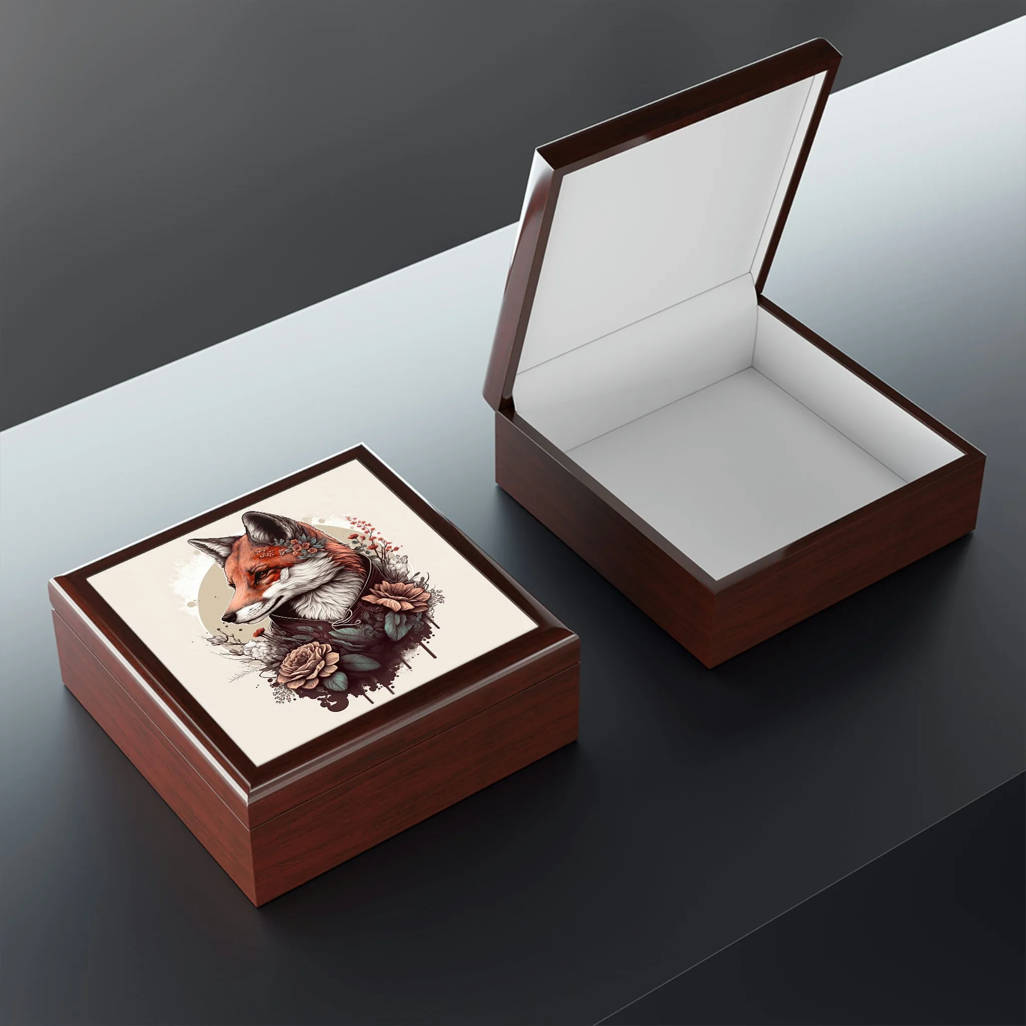 Ms. Fox Jewelry Box