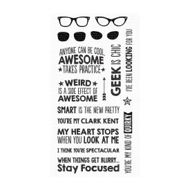 My Favorite Things Clear Stamps 4"x 8" - Geek Is Chic