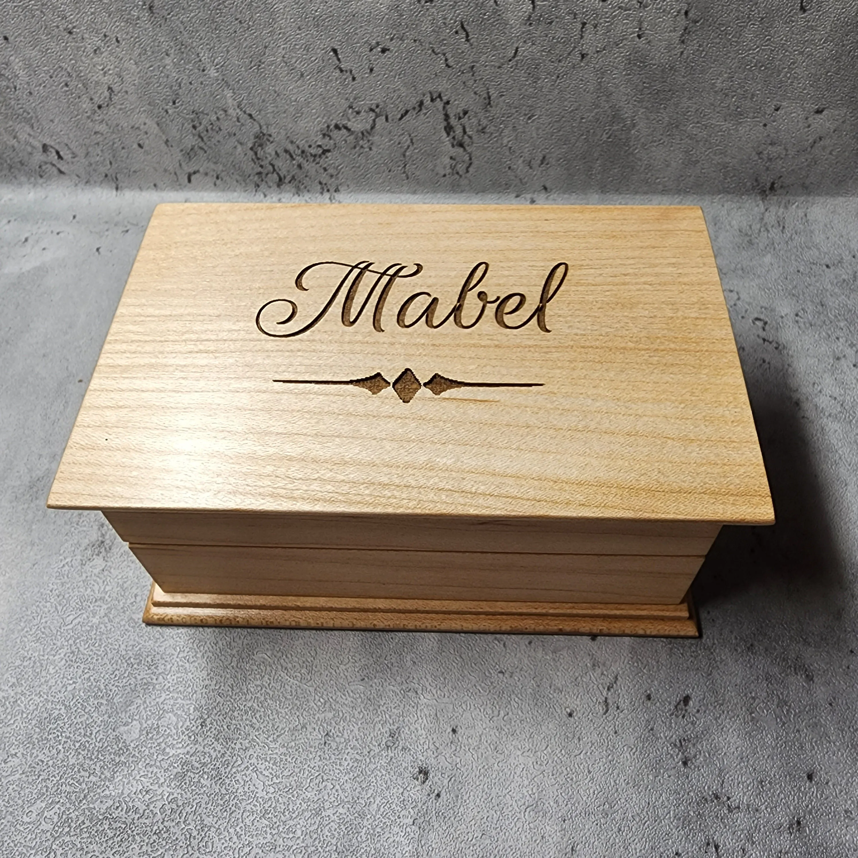 Name Jewelry Box with custom song