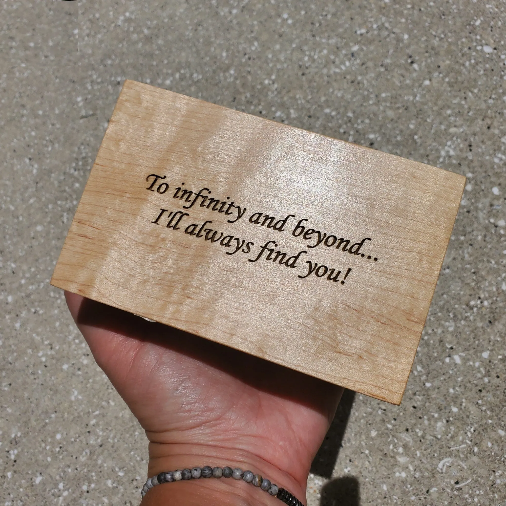 Name Jewelry Box with custom song