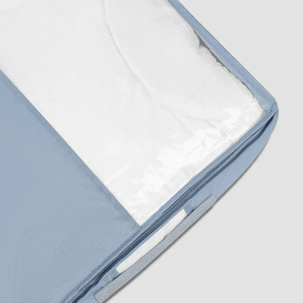 「❉New Year - 15% Off」Underbed Zippered Storage Bag with Handles (100*45*15 cm)