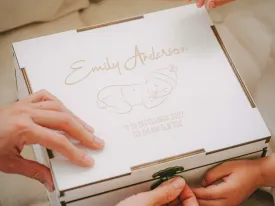 Personalized Baby Memory Box - Cherish Every Moment