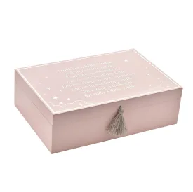 Pink Wooden Keepsake Box