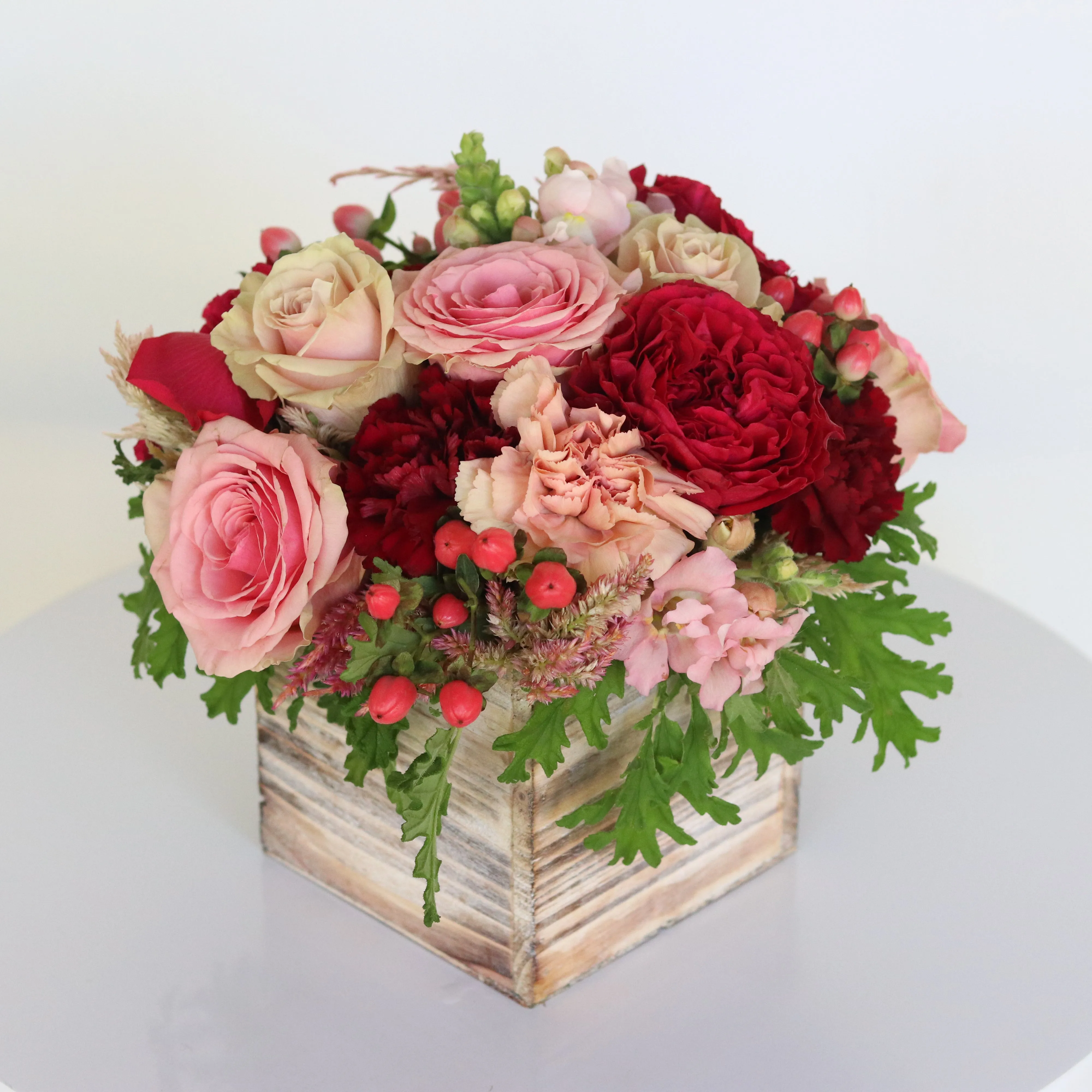 Shabby Chic Box Arrangement