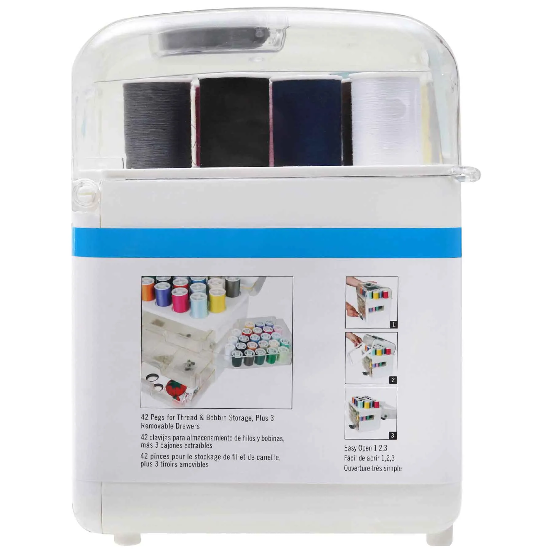 SINGER® Sew-It-Goes® 224 Piece Sewing & Craft Storage Kit with Classic Colors