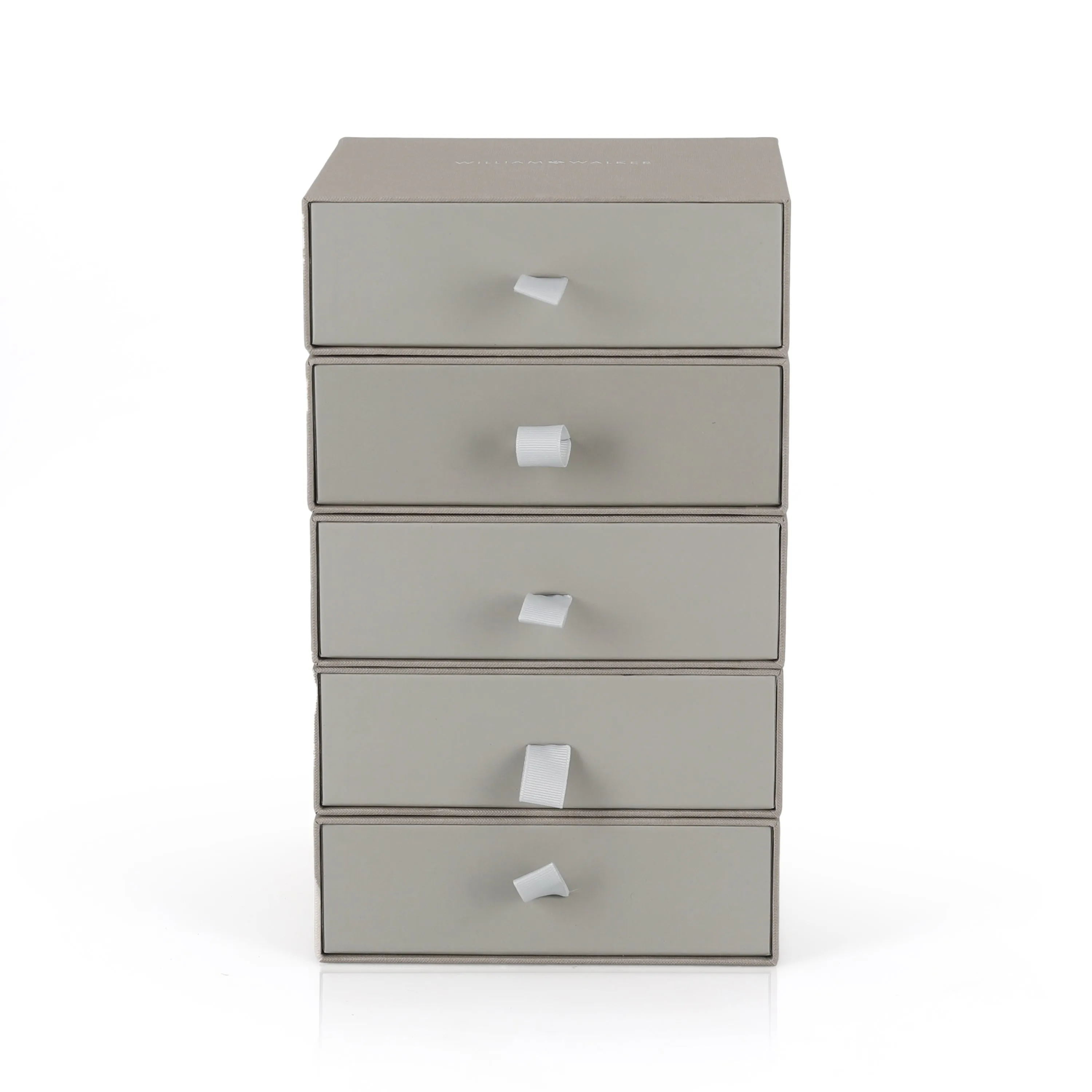 Stackable Small Grey Boxes / Organizers