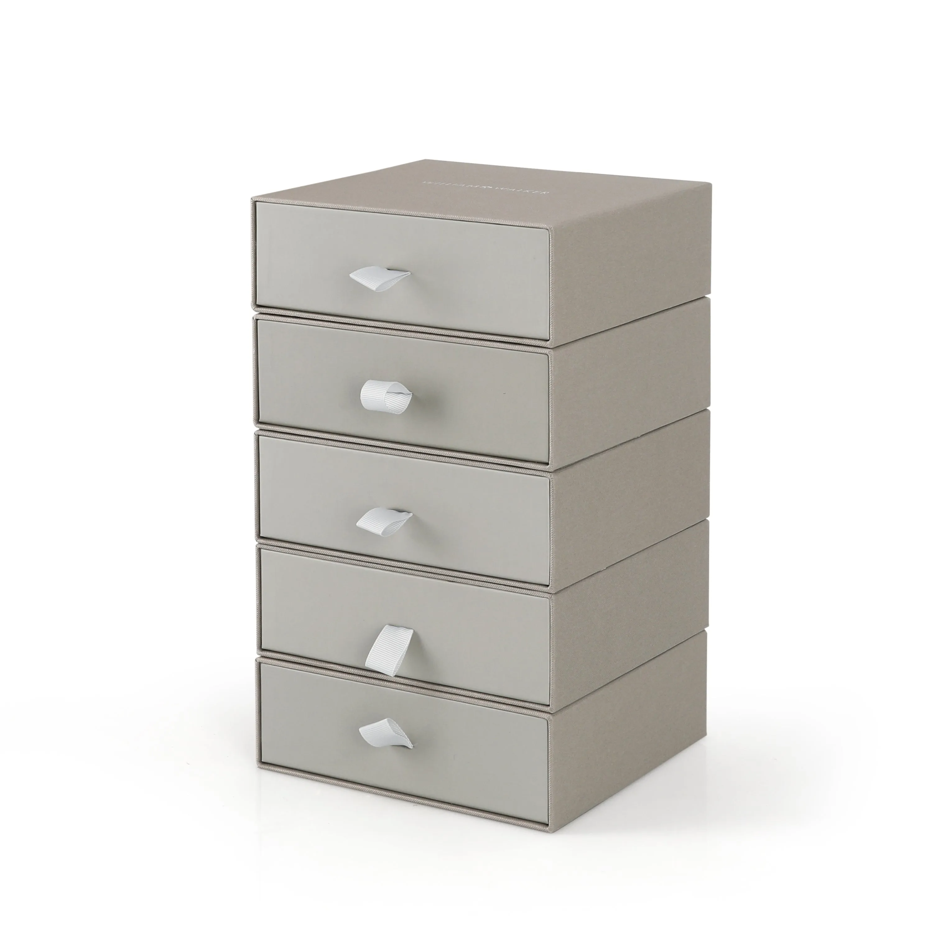 Stackable Small Grey Boxes / Organizers