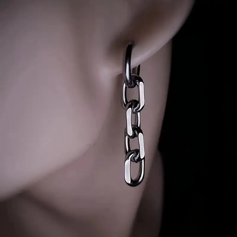 Stainless Steel Chain Earrings