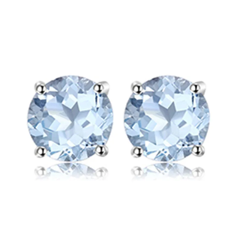 Sterling Silver Jewelry Fashion Women's Stud Earrings