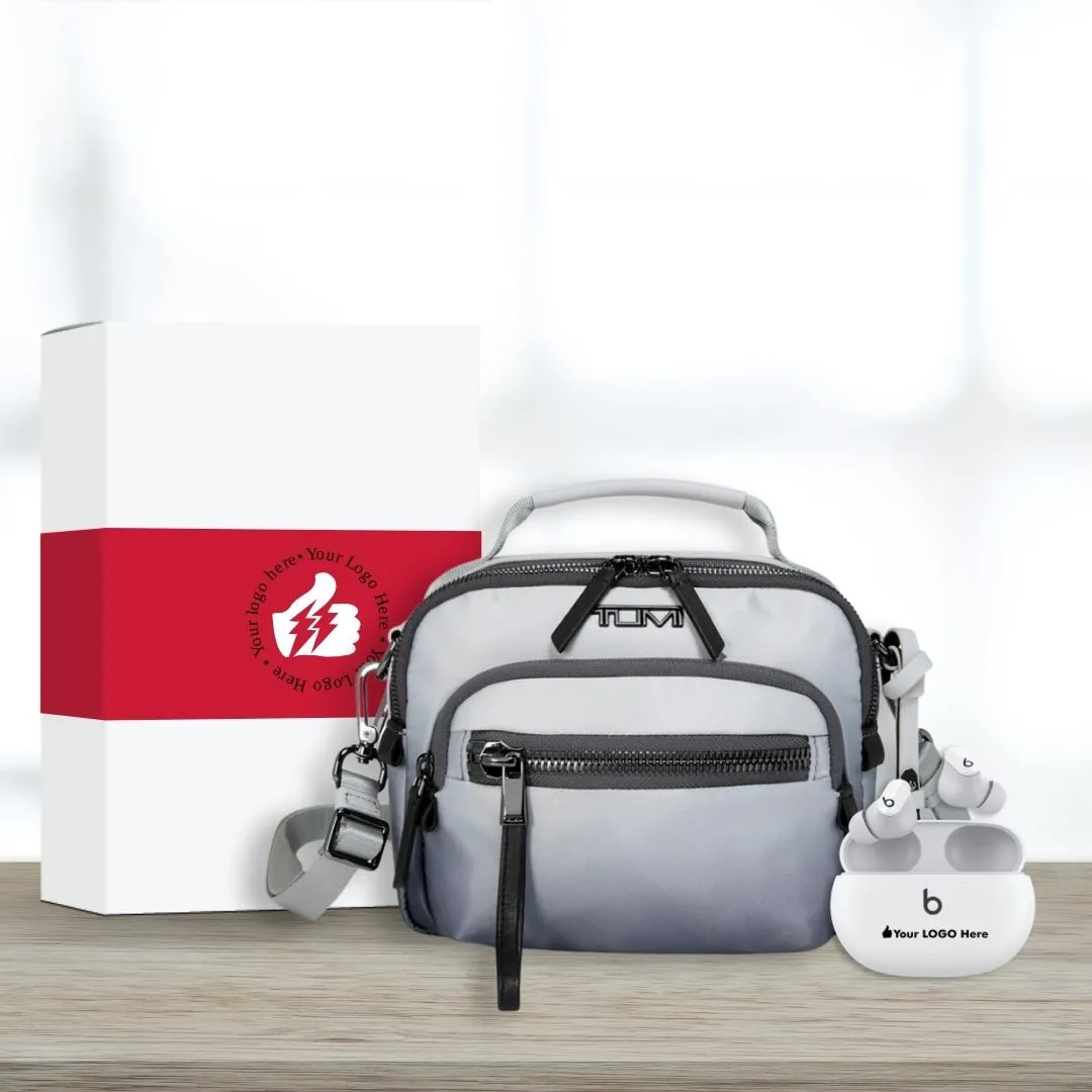 Travel-Ready Beats Bundle: Tumi Turner Crossbody & Studio Buds