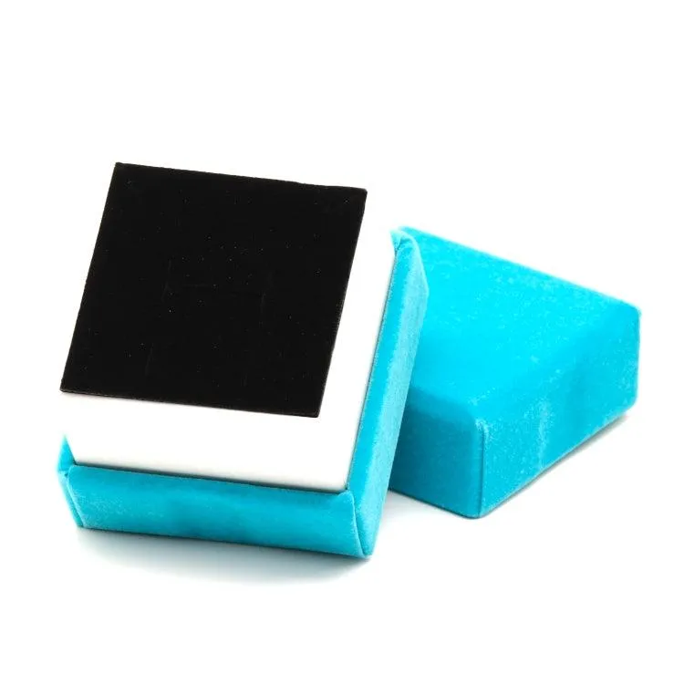 Turquoise Velvet mini Jewelry Box for SET BOX1019