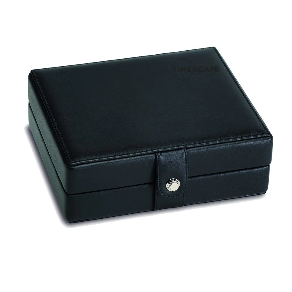 UNDERWOOD (LONDON) - 6-Unit Leather Watch Box | UN210/BLK