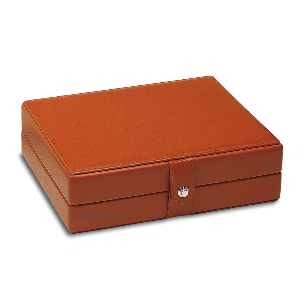 UNDERWOOD (LONDON) - 6-Unit Leather Watch Box | UN210/TAN