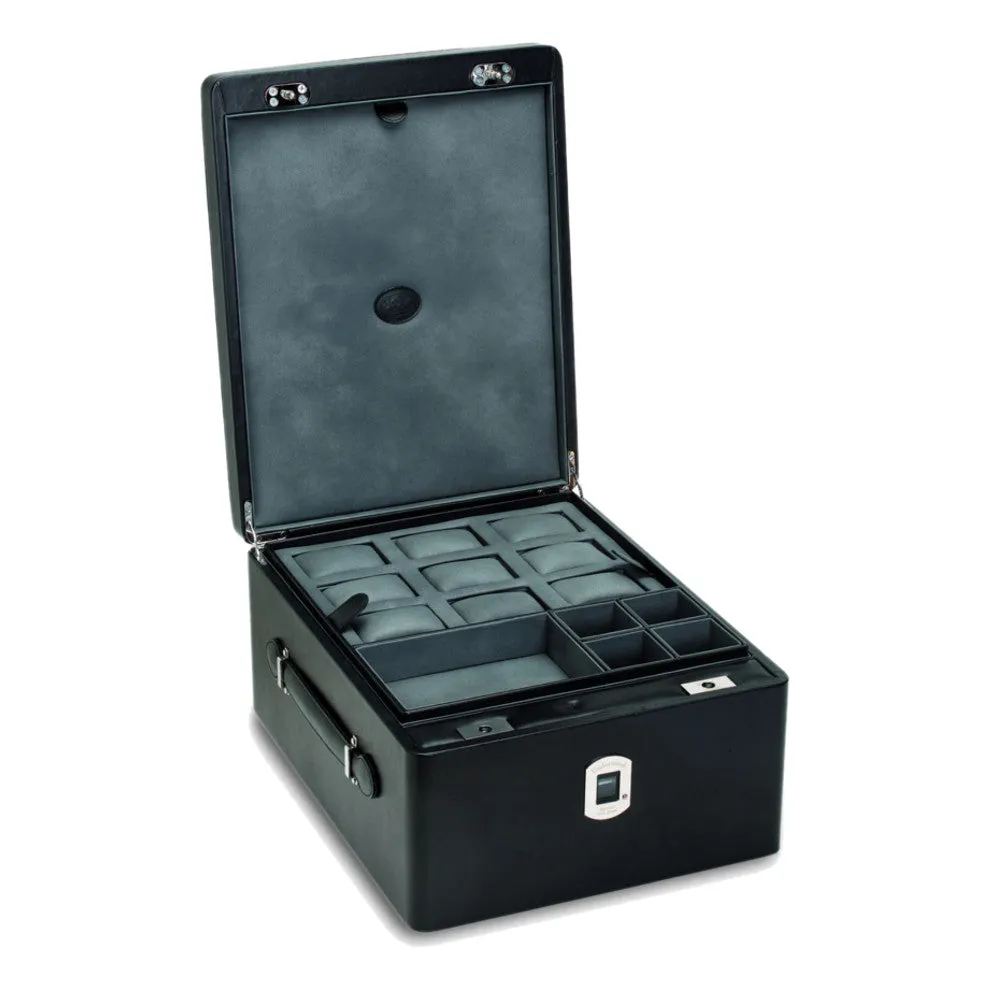 UNDERWOOD (London) - Biometric Jewelry Storage Train Case | UN3224/BLK