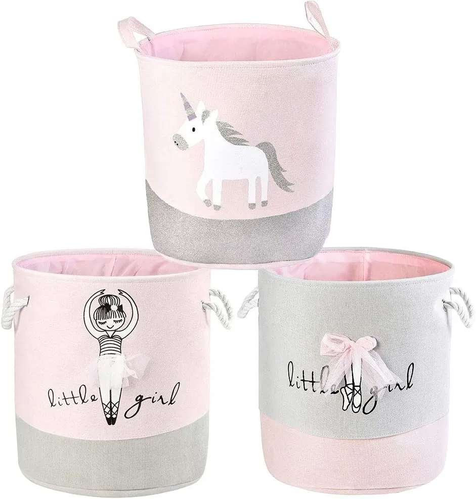 Unicorn Storage Basket - Pink