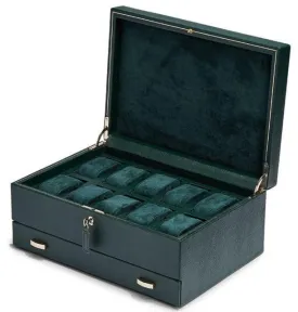 Wolf - British Racing 10-Unit Watch Box w Storage | 792841