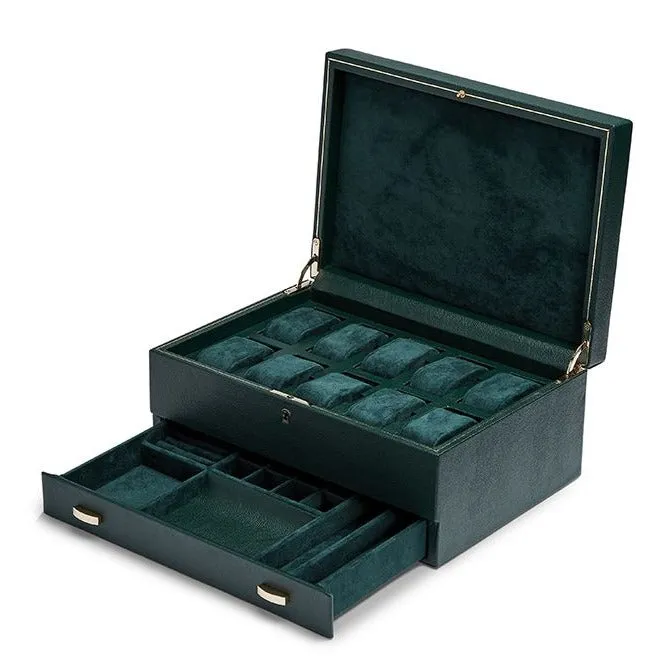 Wolf - British Racing 10-Unit Watch Box w Storage | 792841