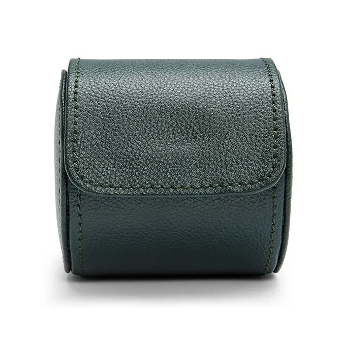 Wolf - British Racing Green Watch Roll | 529102