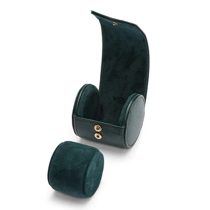 Wolf - British Racing Green Watch Roll | 529102